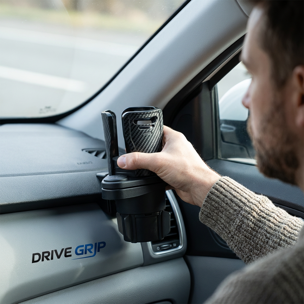 Rotatable Car Cup Holder